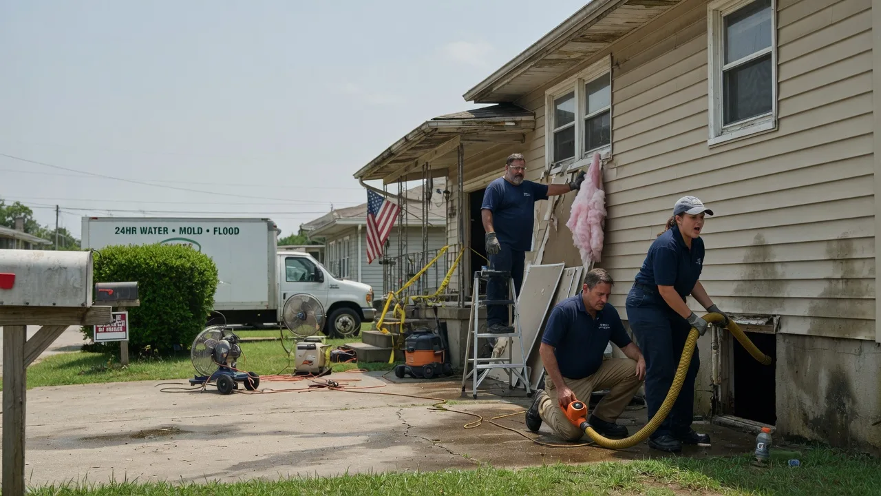 Water Damage Repair in Morrowville, KS near me